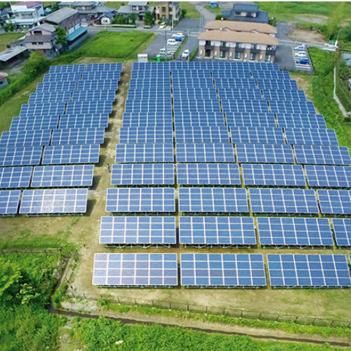  2.6MW projek solar darat yang terletak di Jepun 2017 