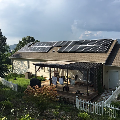  1.05MW projek atap jubin solar di Perancis 2017 